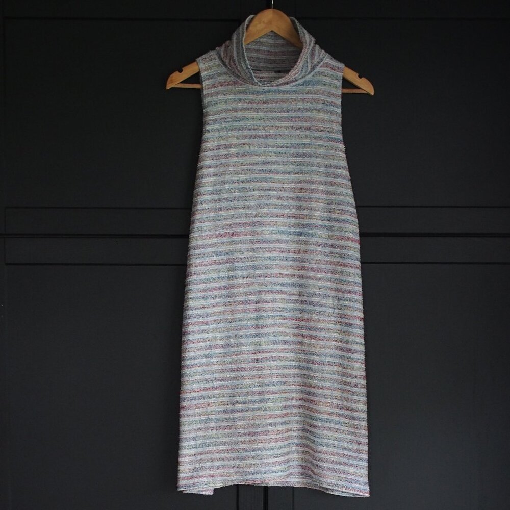 Akemi + Kin (Anthropologie) | Sleeveless Turtleneck Shift Dress